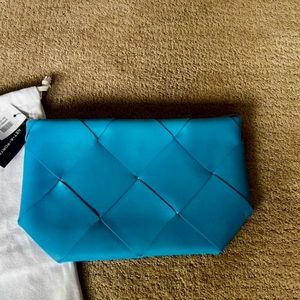 Authentic Bottega Veneta  intrecciato napa leather clutch